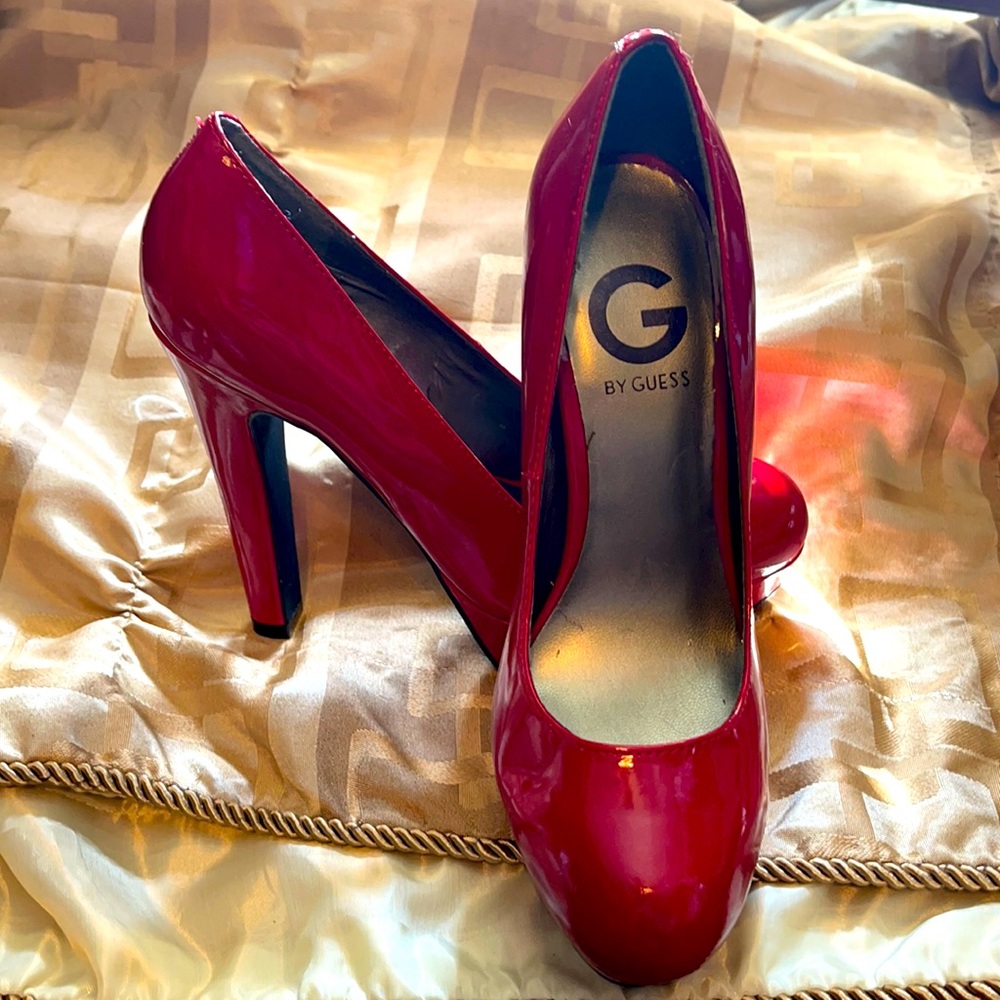 G by Guess Ruby Red Heels